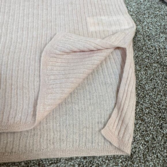 Madewell NWT Women's Size Large Lightweight Alpaca Barons Varregated Rib Sweater - Picture 10 of 13